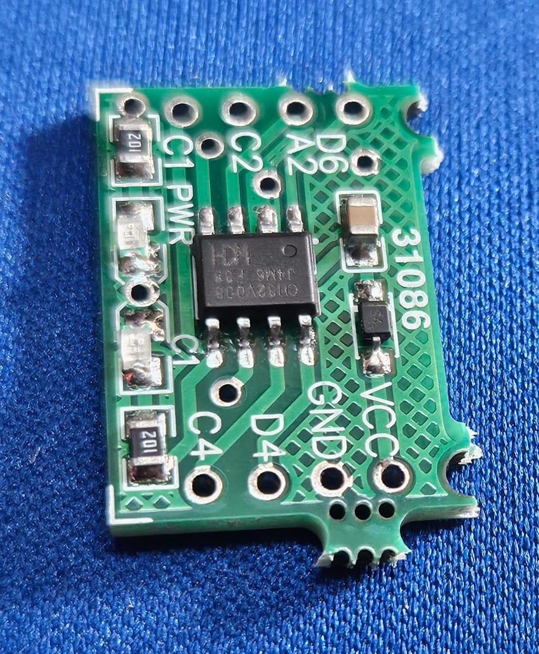 CH32V003J4M6 WCH RISC Micro controller development board WITH OUT HEADER ETH6818