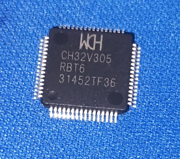 CH32V305RBT6 LQFP-64M(10x10) WCH Microcontrollers ETE9976