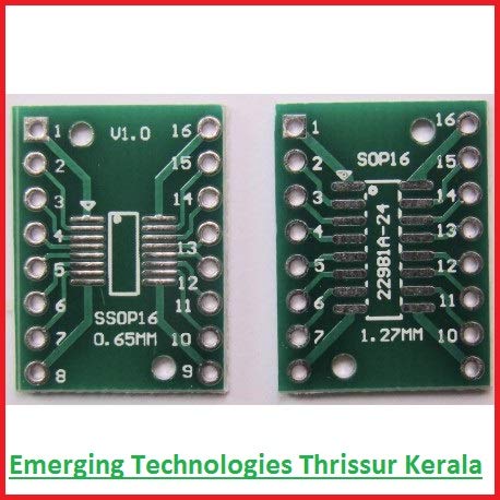 SOP16 TO DIP16 CONVRTER PCB Board SMD SOIC16 DIP16 TSSOP16 SSOP16 SO16 breakout board ET5300