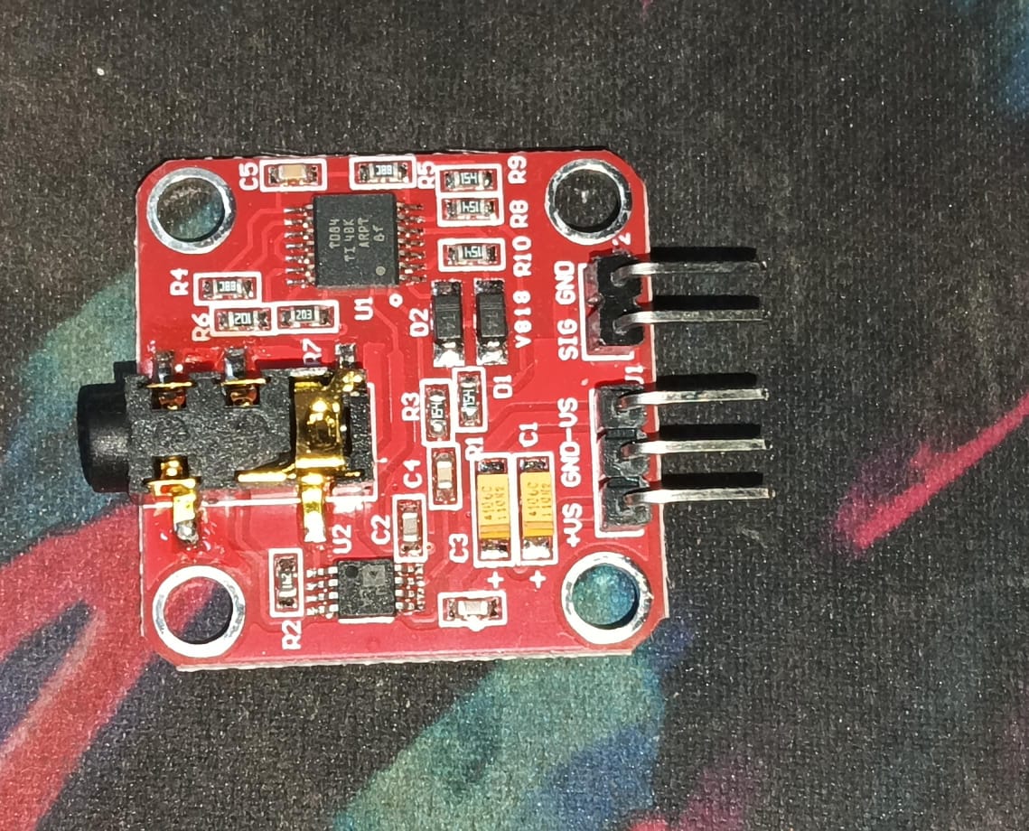 EMG Muscle Sensor Module with Cable And Electrodes ET5945