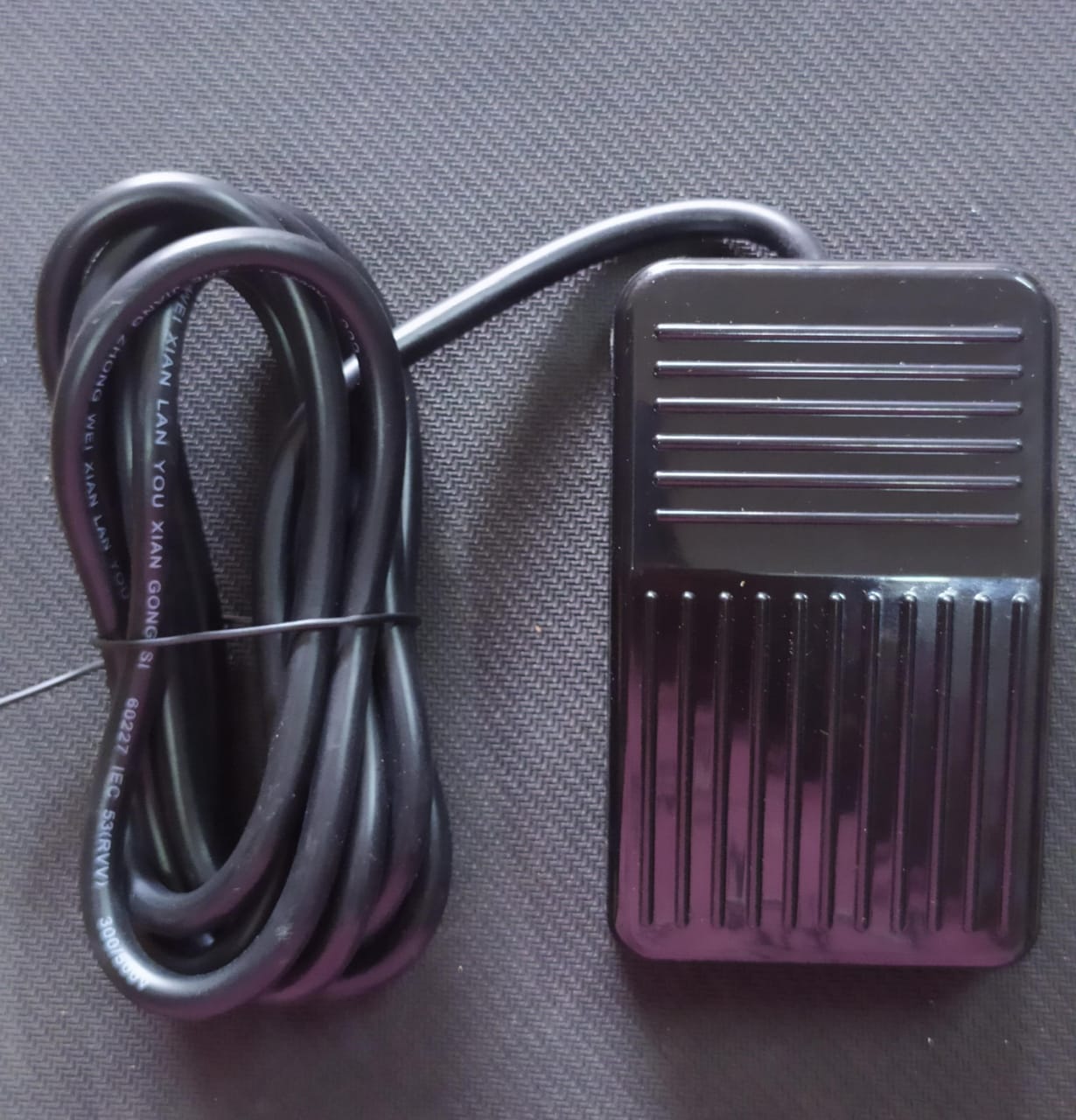 CNTD CFS-01 FOOT PEDAL SWITCH 10A 250V 2 METER WIRE ET7486