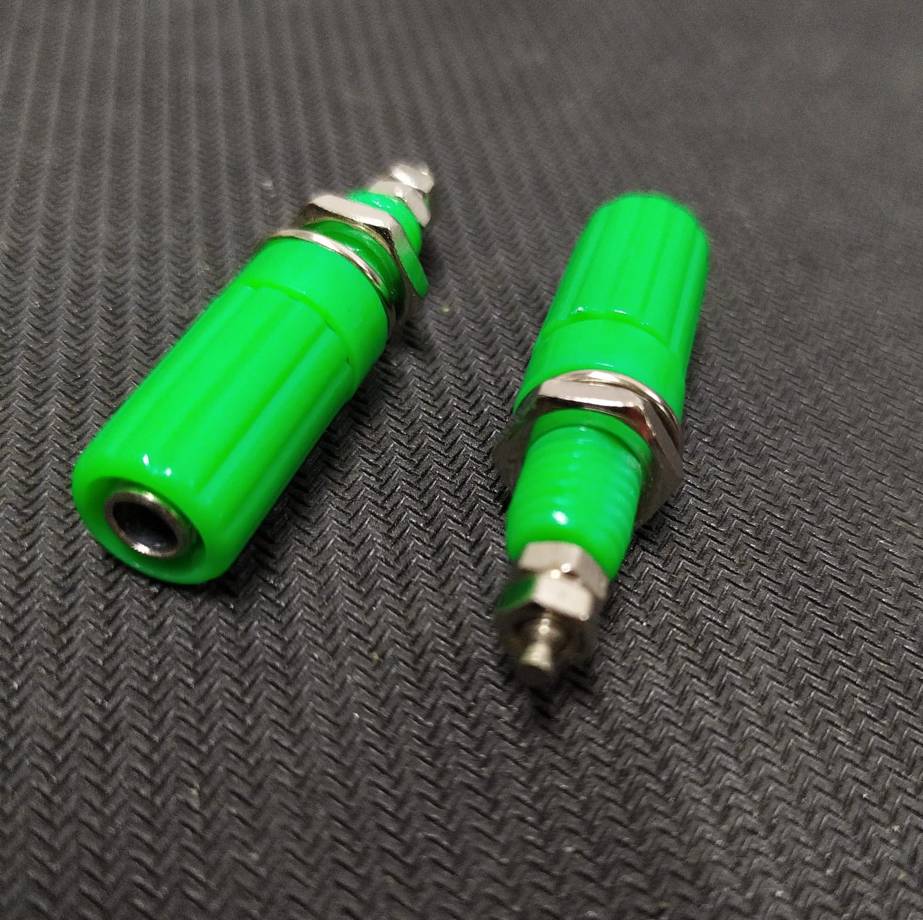 Green female Banana Jack Socket Plug Connector ET7368