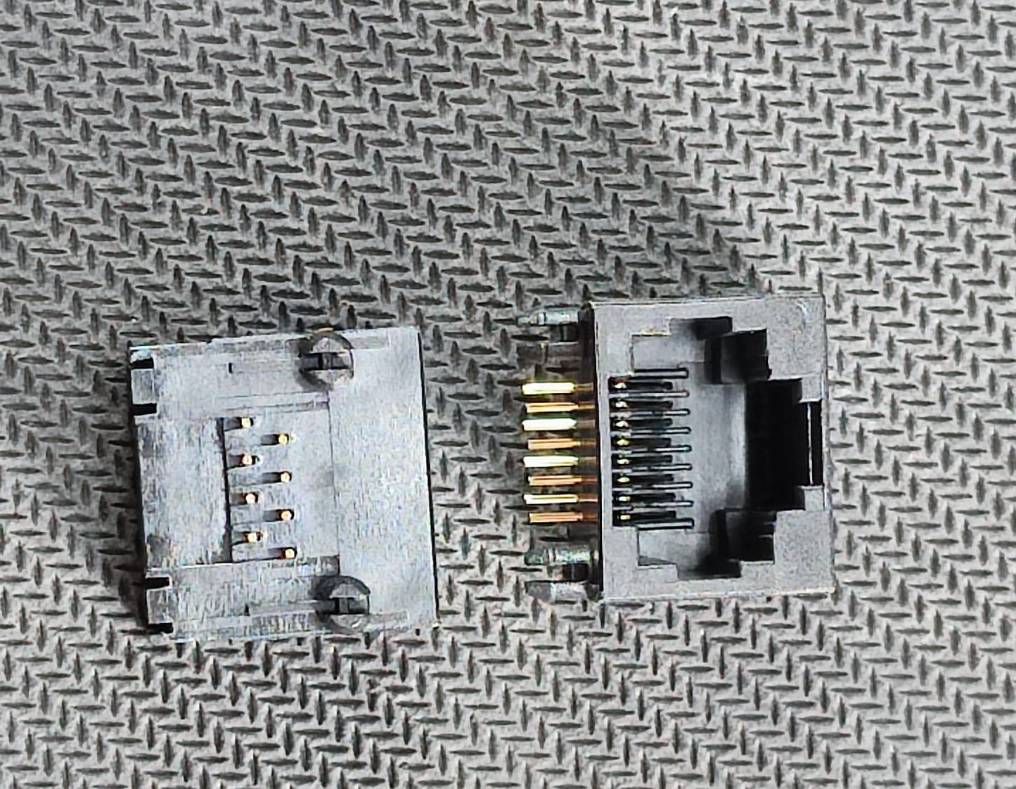 RJ45 female right angle pcb mountable 8pin HC-WK88-H16-QS ET7699