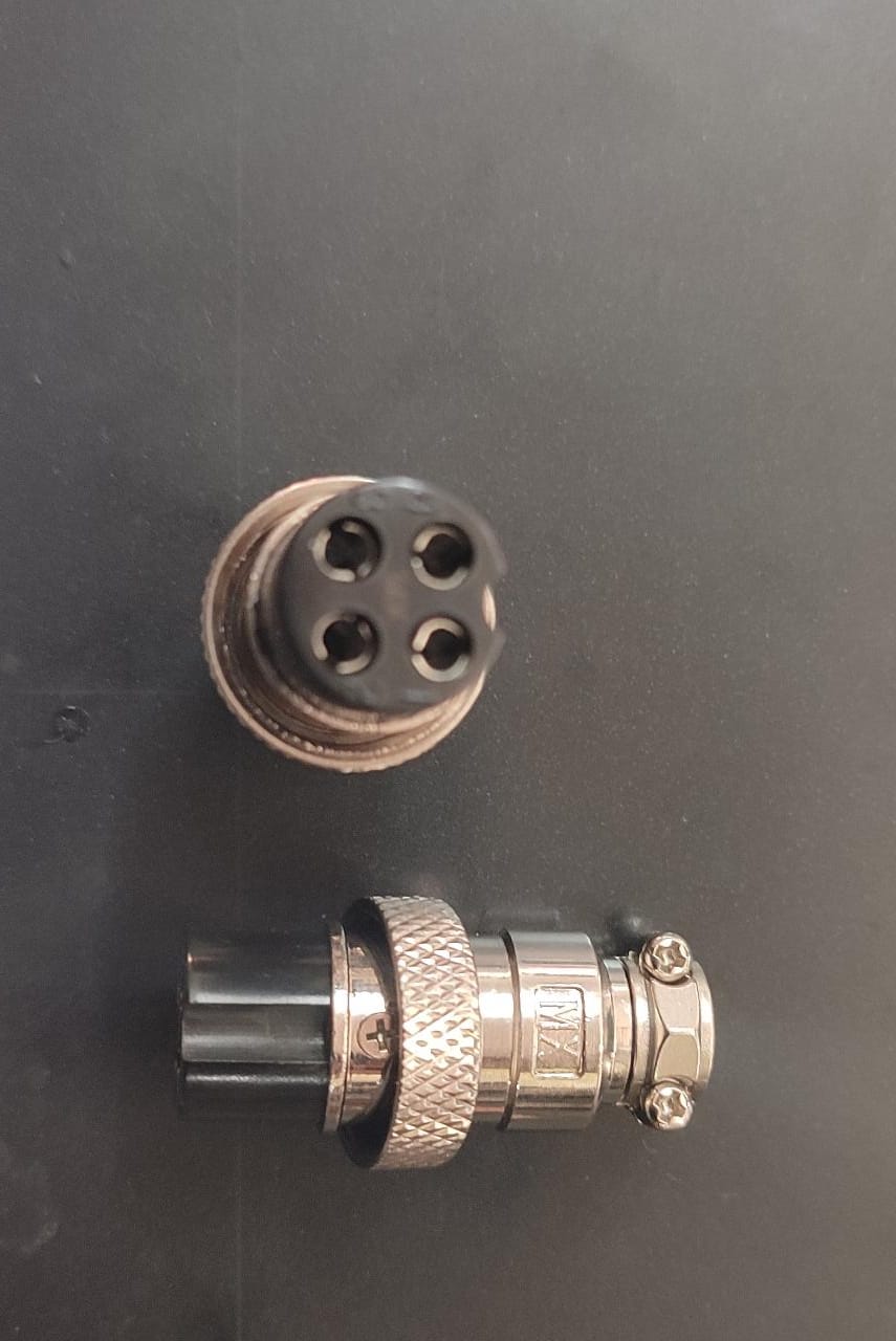 MX-397 MX XLR FEMALE 4 PIN MIC PLUG CONNECTOR mx397 ET9374