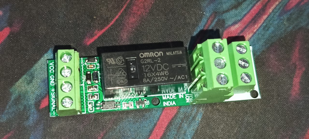 12V 8A DPDT Relay Module With optocoupler ETD11330