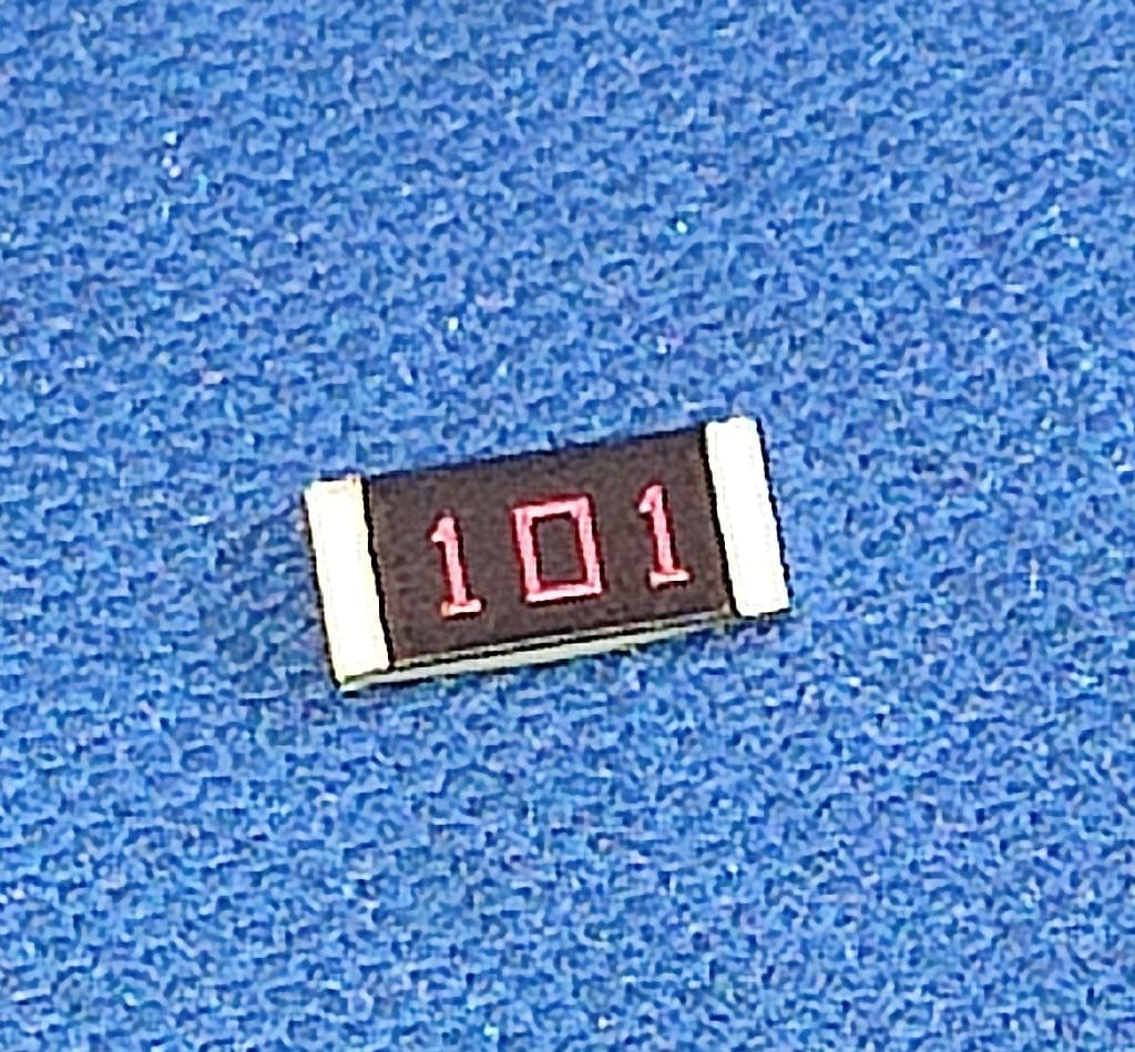 100 2W OHM 5%2512 RMH25JE101 SMD Resistor 100E 100R 101 ETA2709