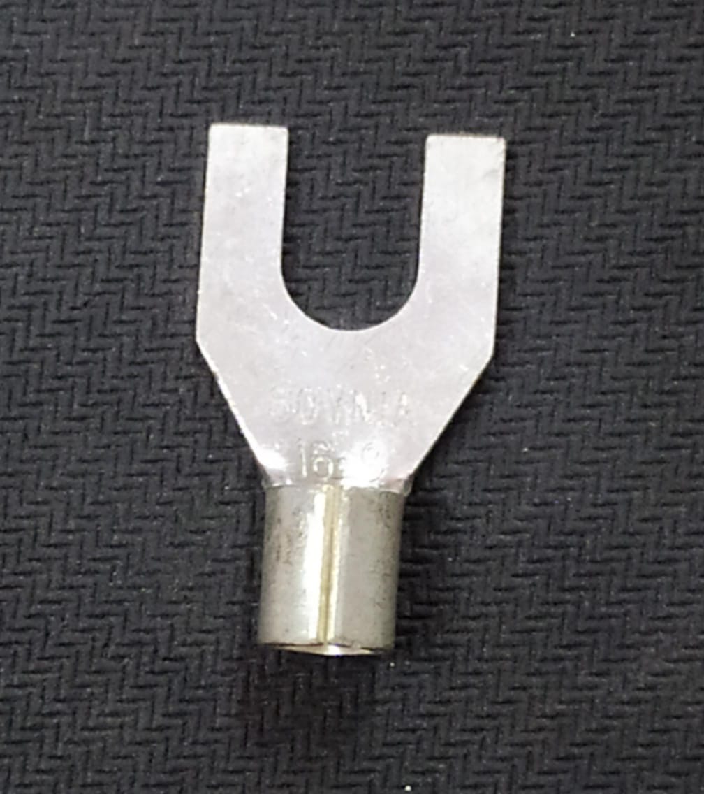 SE100 Non Insulated Spade Fork Terminal Connector Wire Crimp ET6474