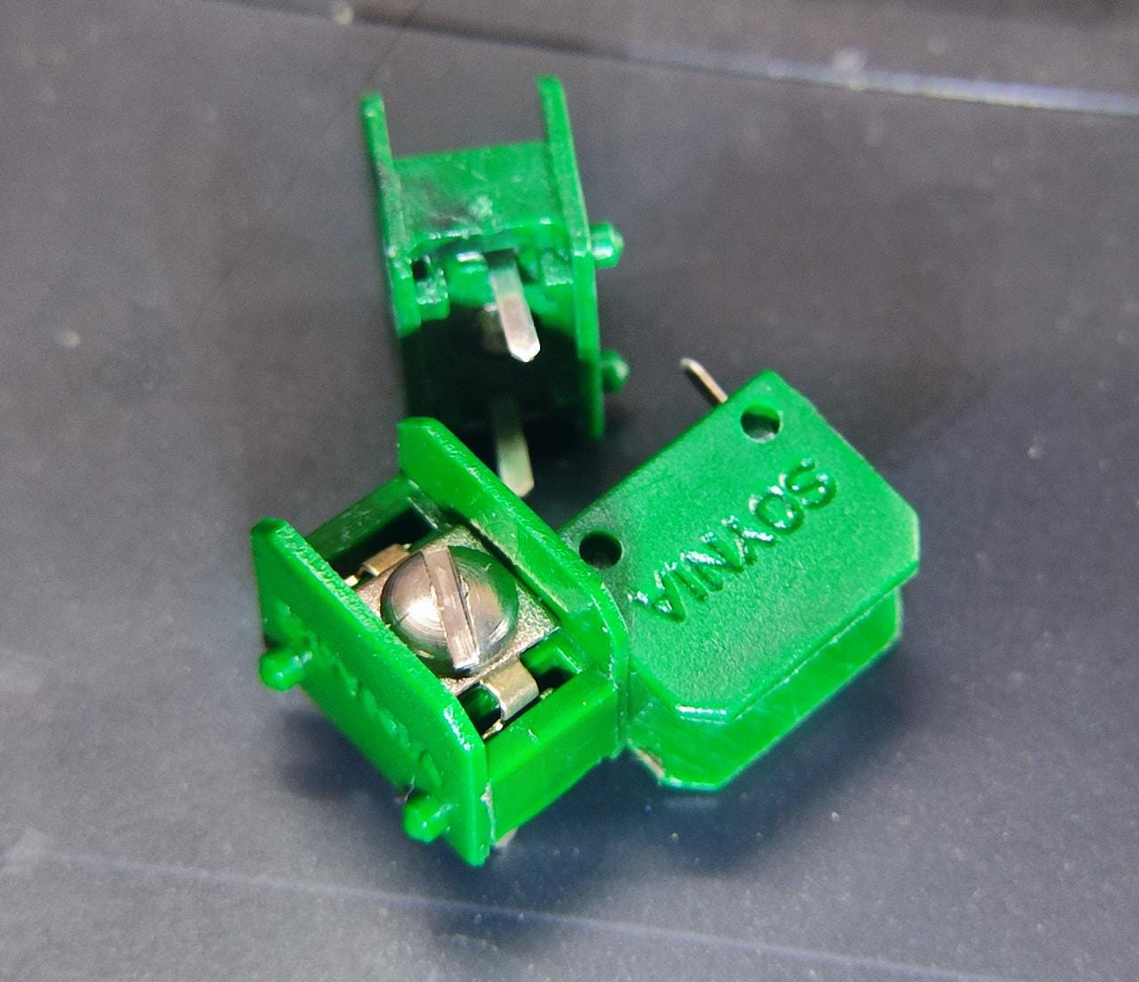 GREEN SE349 TERMINAL block pcb CONNECTOR Stackable ET9490