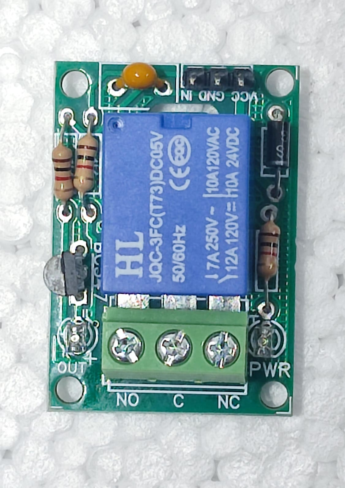 5V 7A one 1 Channel Relay Module HIGH TRIGGER 1CH ET7355