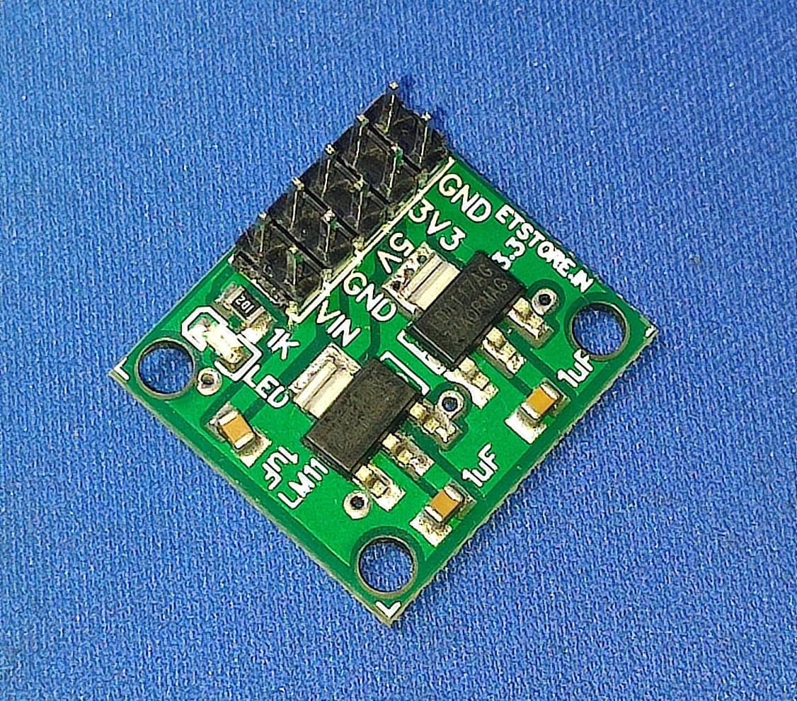 LM1117 DUAL VOLTAGE REGULATOR MODULE 3.3V 5V WITH HEADER 1117 ETD11353