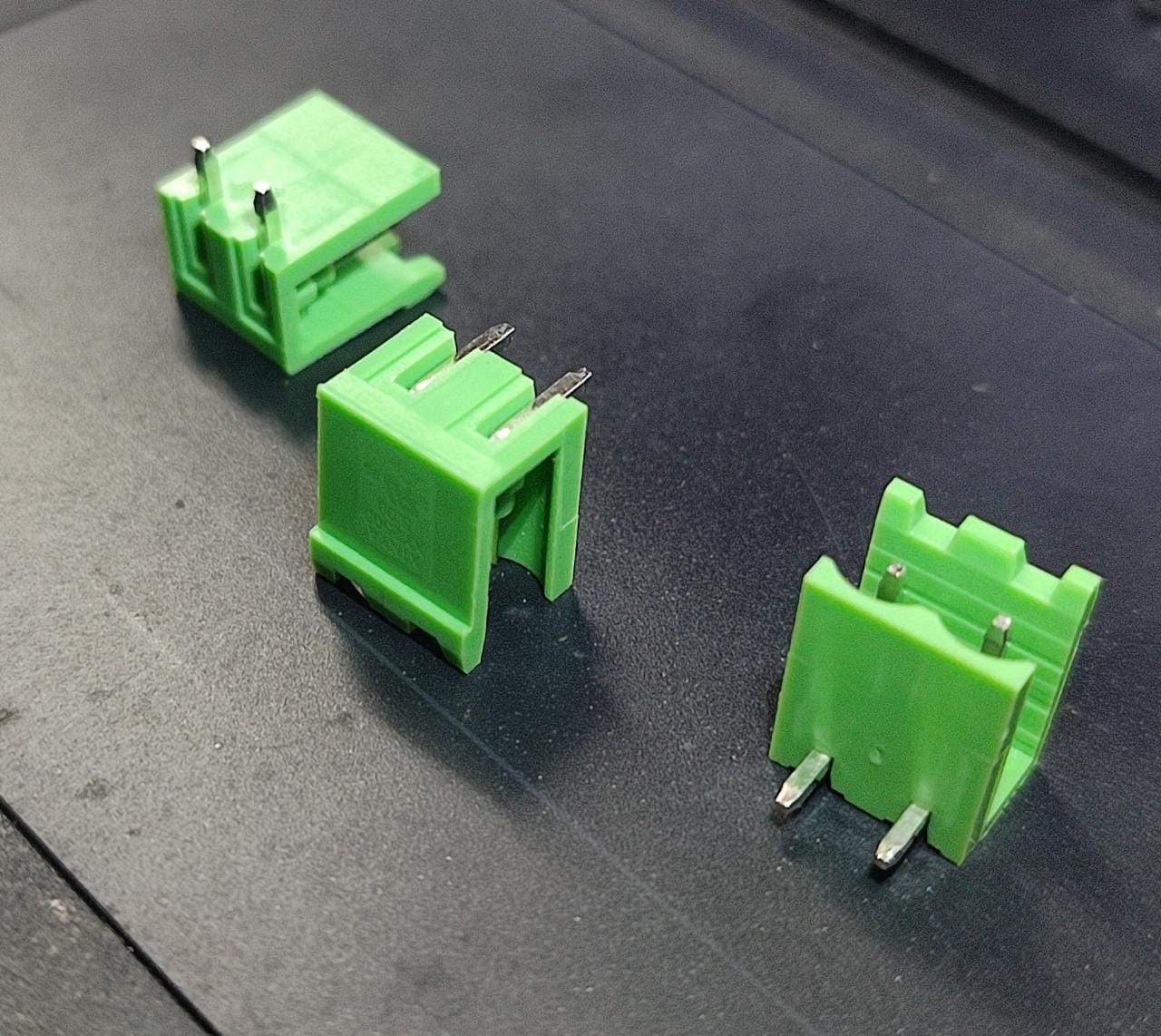 XY2500 2pin 5.08mm pitch male right angle Terminal Block Connectors open type 15A 2 PIN XINYA ET8820