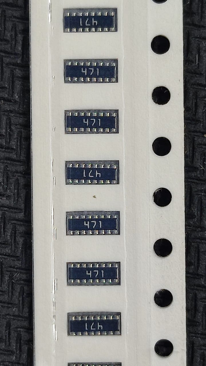 YC248-JR-07470RL 470 ohm 0402x8 Resistor Network Arrays SMD ETA2087