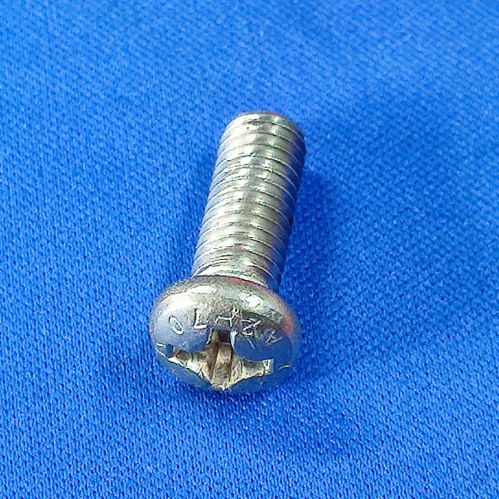 M6x16mm bolt pan head STAR SS stainless steel ETH6590