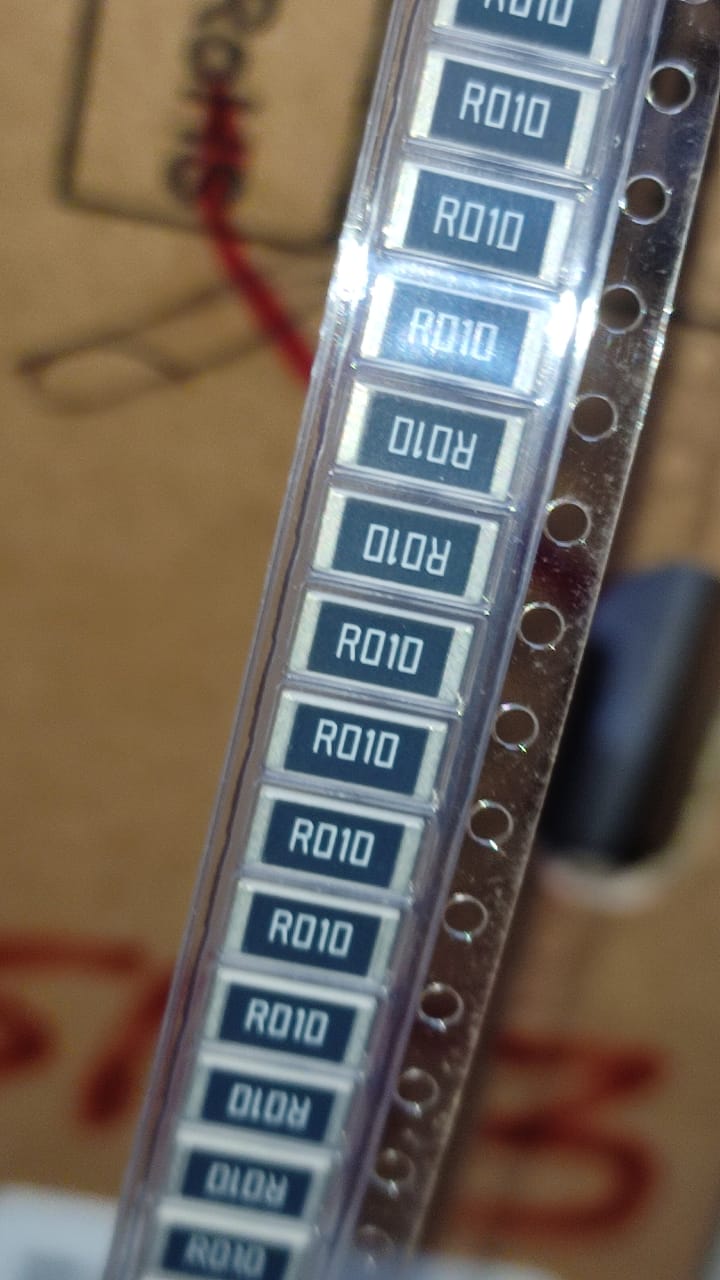 0.01R 2512 1W R010 SMD resistor tolerance 1% 10 milli ohm ET9227