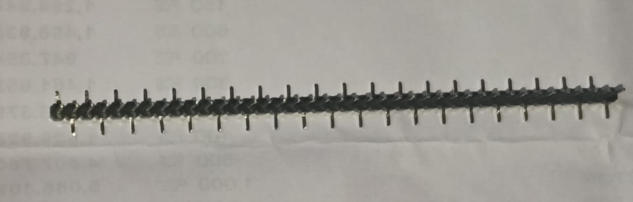 40 Pin 2mm Pitch SMD Male Header straight 1x40 BERGSTRIP Staggered Pins ETD11288