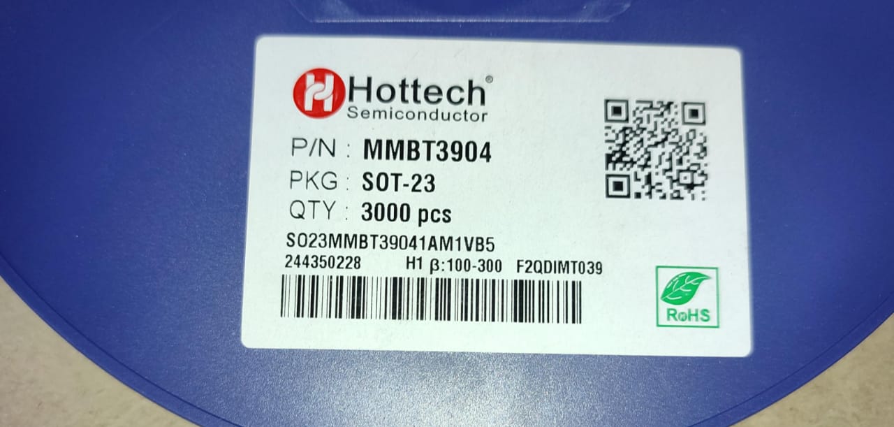 MMBT3904 SOT23 1AM SMD HOTTECH 3904 ET9588