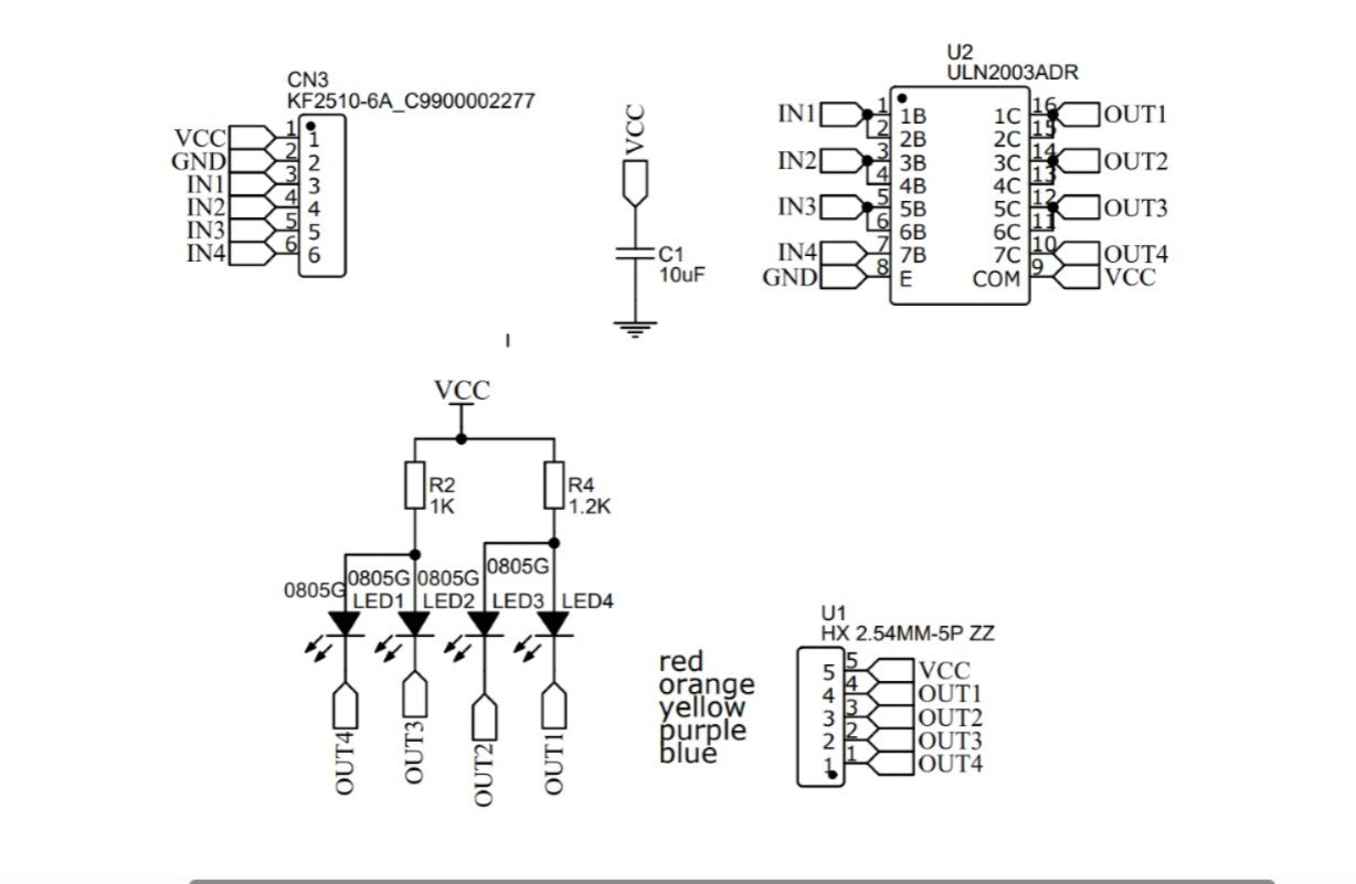 ULN2003 SMD BREAKOUT BOARD 4 CHANNEL ETD11158