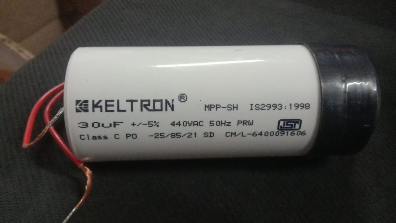 30uF 440V AC CAPACITOR 30MFD KELTRON ETD11049