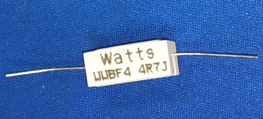 4.7 ohm 4W 4.7R 4 WATT WIRE WOUND RESISTOR 4E7 4R7 ET11385