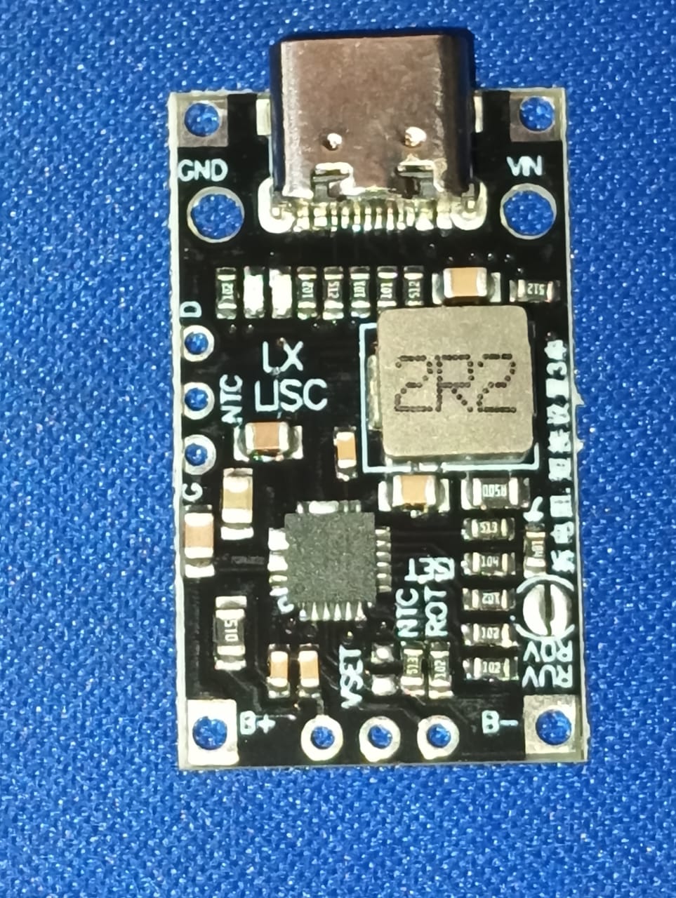 Type-C USB 2/3S BMS 15W 8.4V 12.6V 1.5A Lithium Battery Charging Boost Module with Balanced Support Fast Charge with Indicator ETA2494