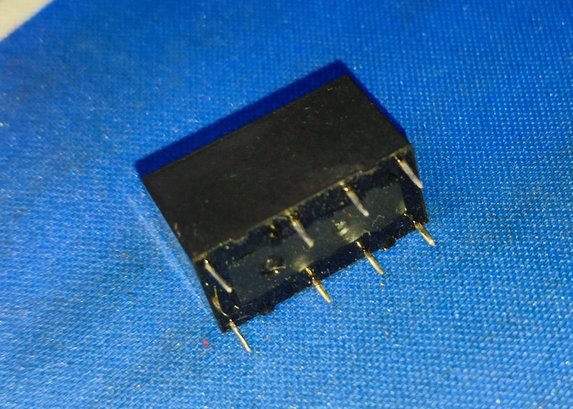 46-12-2CE OEN RELAY 12V DPDT 2A 8 legs ET5795