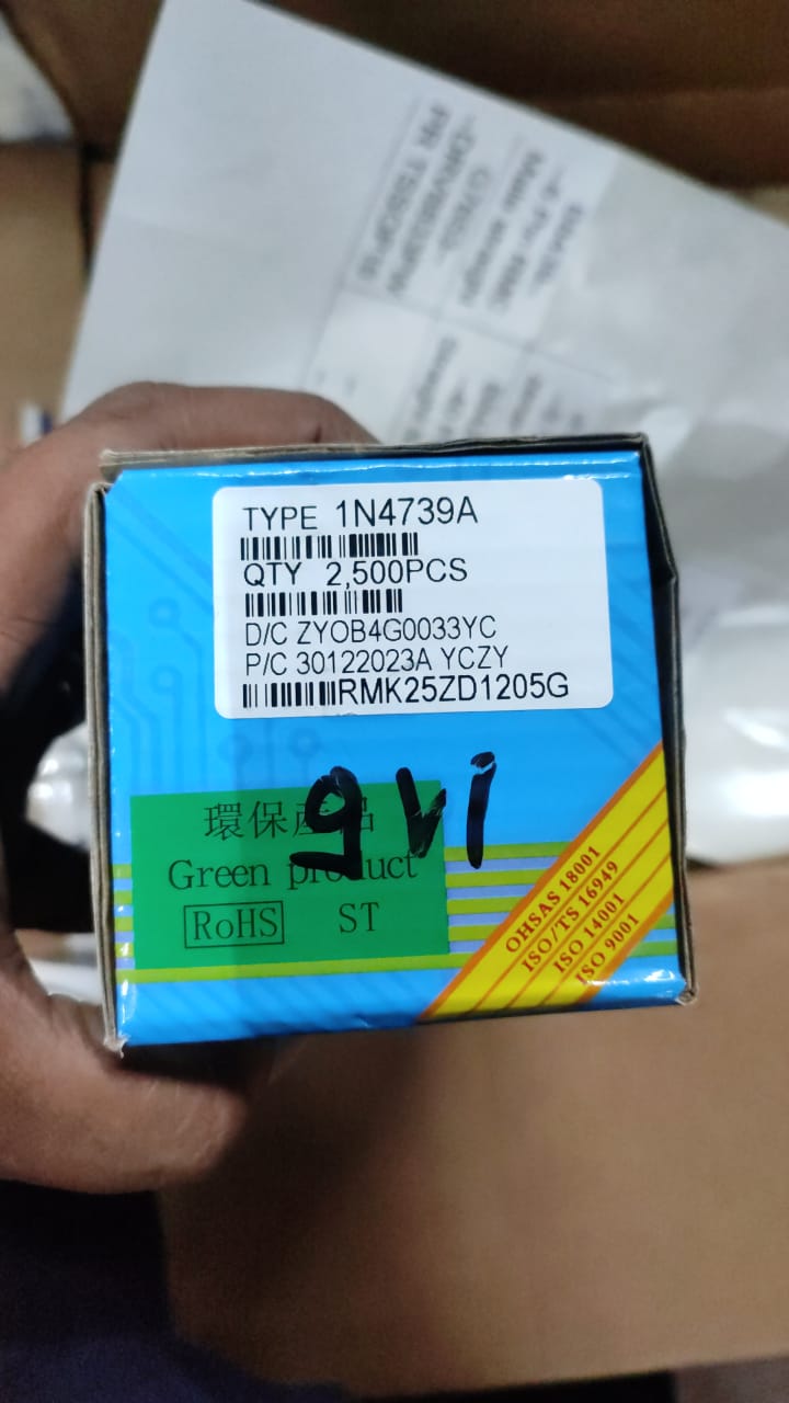 9.1V 1W zener diode 1N4739A ETA1359