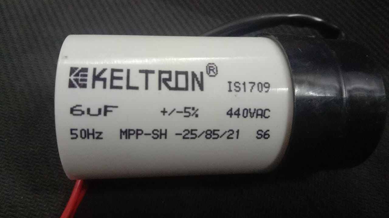 6uF 440V AC CAPACITOR 6MFD KELTRON ETD11042