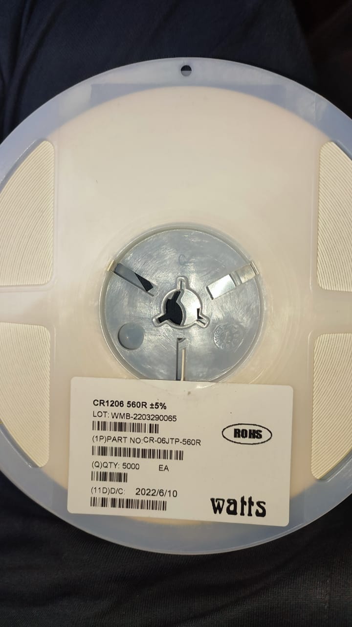 560 OHM 1206 SMD RESISTOR 0.25W WATT 5% 560R 560E ET9267