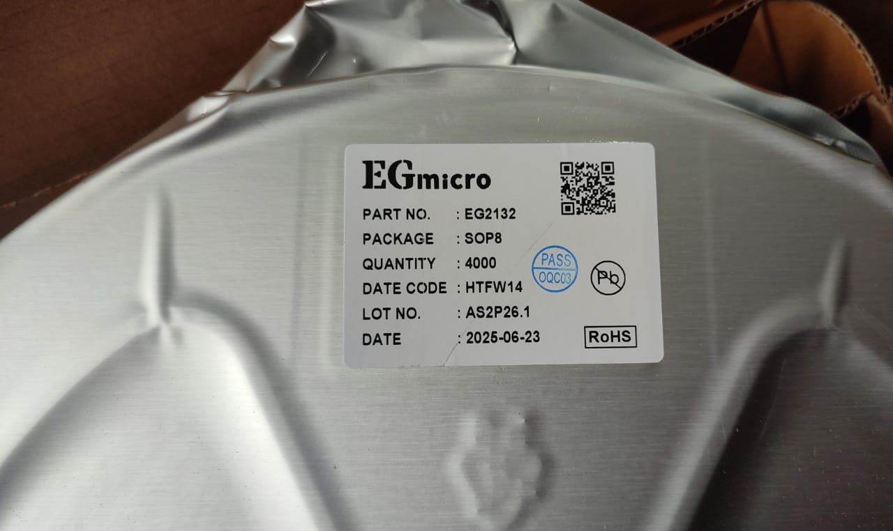EG2132 SOP8 EG Micro MOSFET Gate Driver 2132 ETA1898
