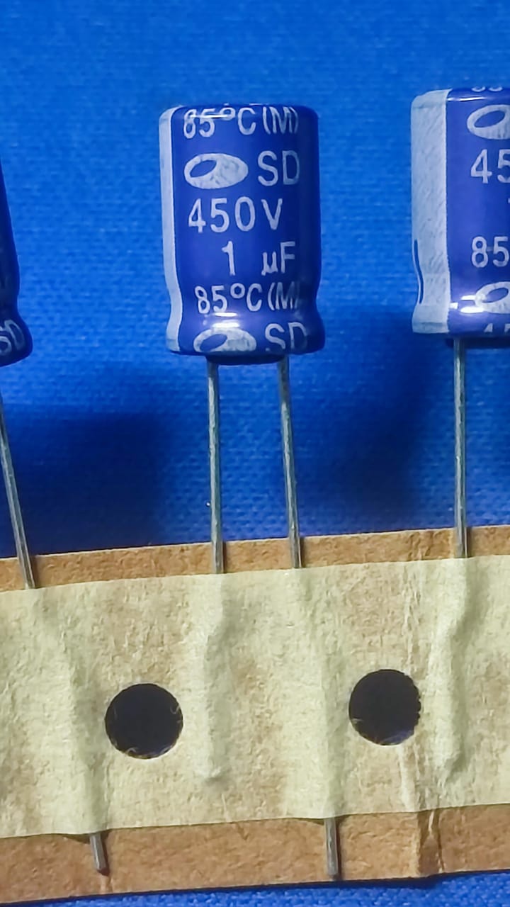 1uF 450V SAMWHA Electrolytic Capacitor ETA2227