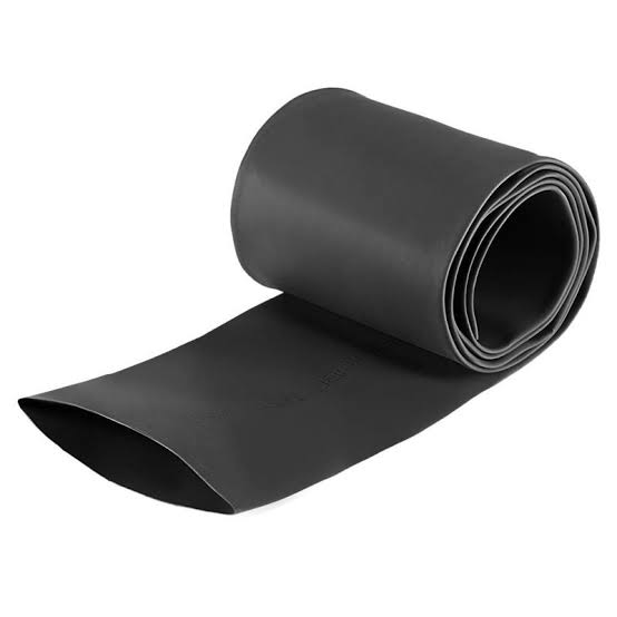 BLACK 45MM Heat Shrink Tube 1meter ETF2058