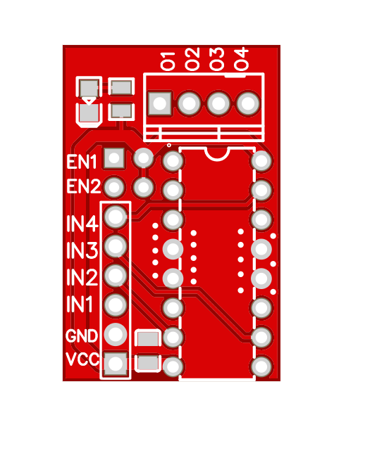 L293D MODULE PCB 5V ET5680