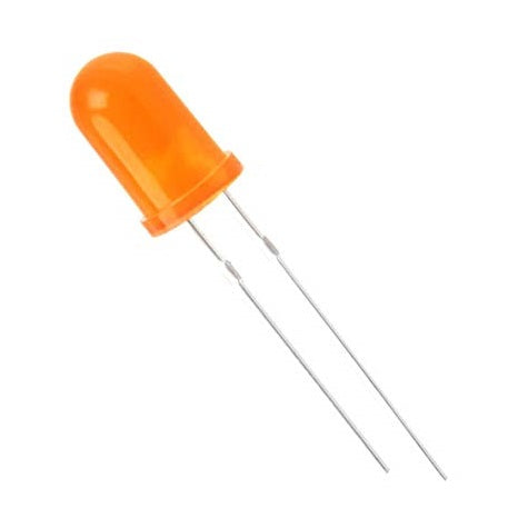 Orange 5mm led DIFFUSED ET7058