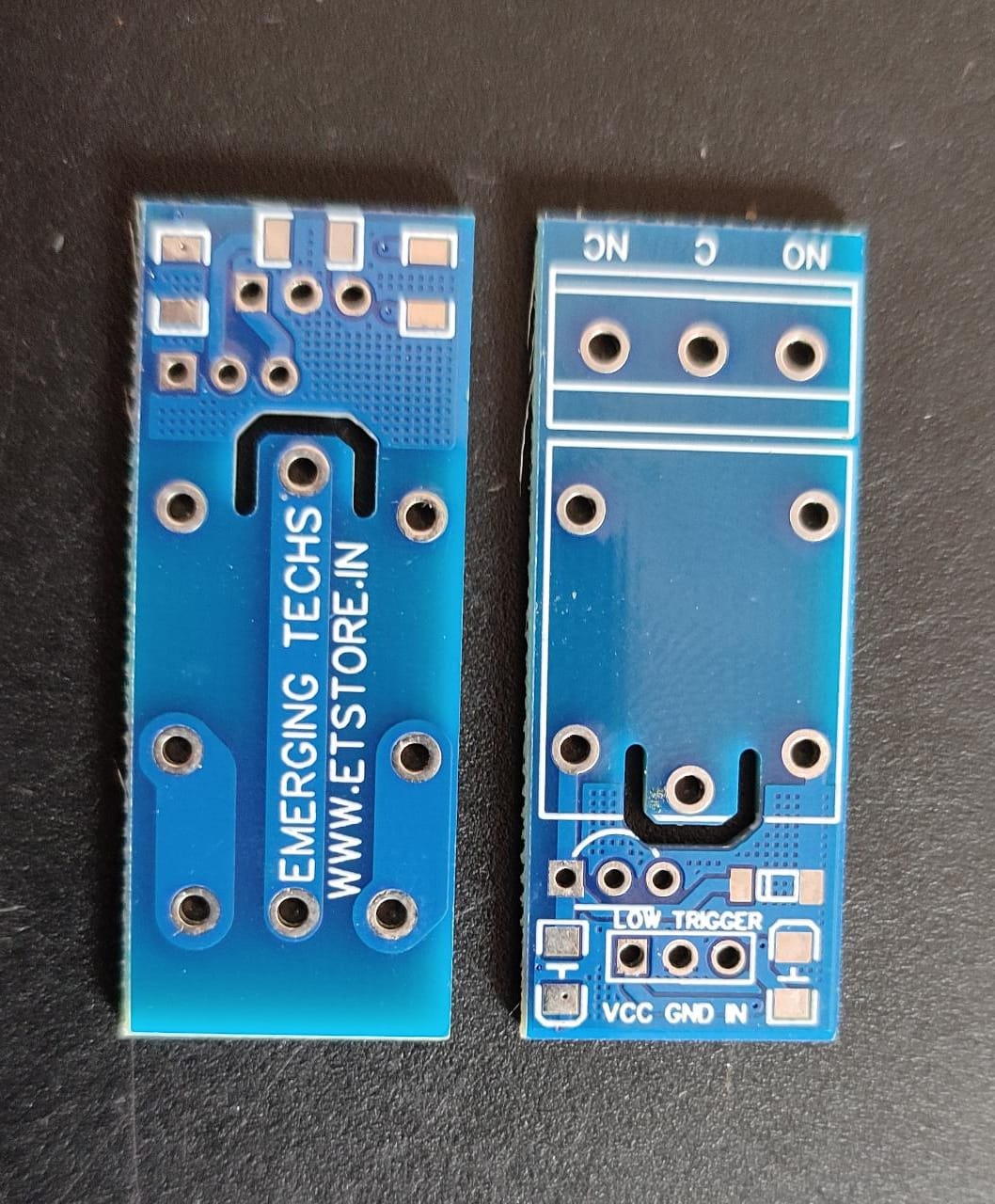 PCB FOR 1 channel 5v low trigger RELAY MODULE 42x17mm 1CH ET7250