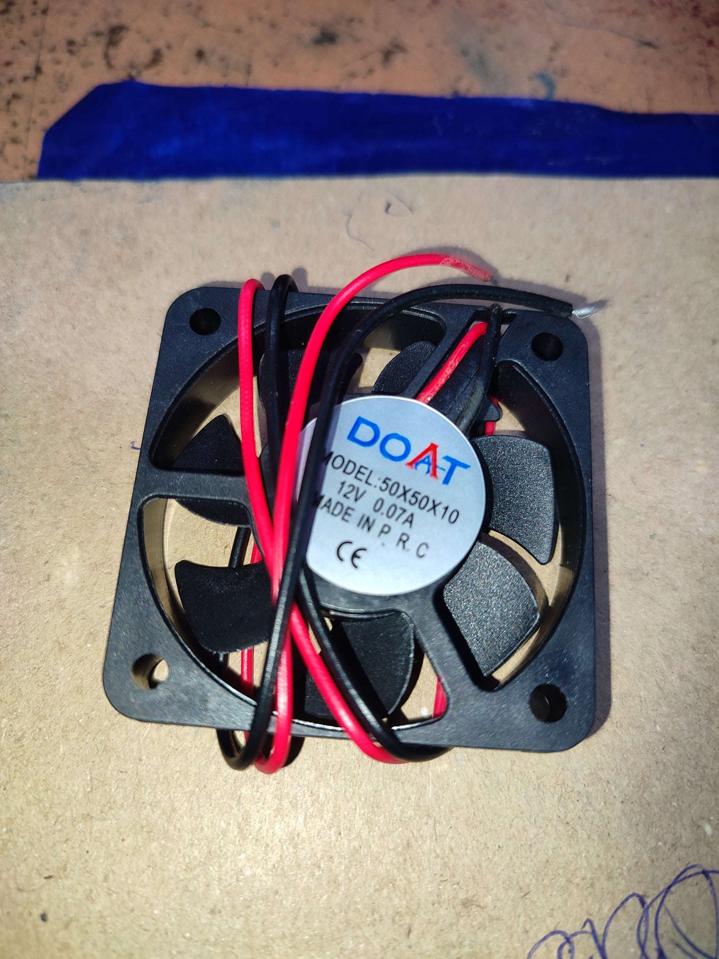 12V 2 INCH doat Cooling Fan 50x50x10mm 0.07A ET11239