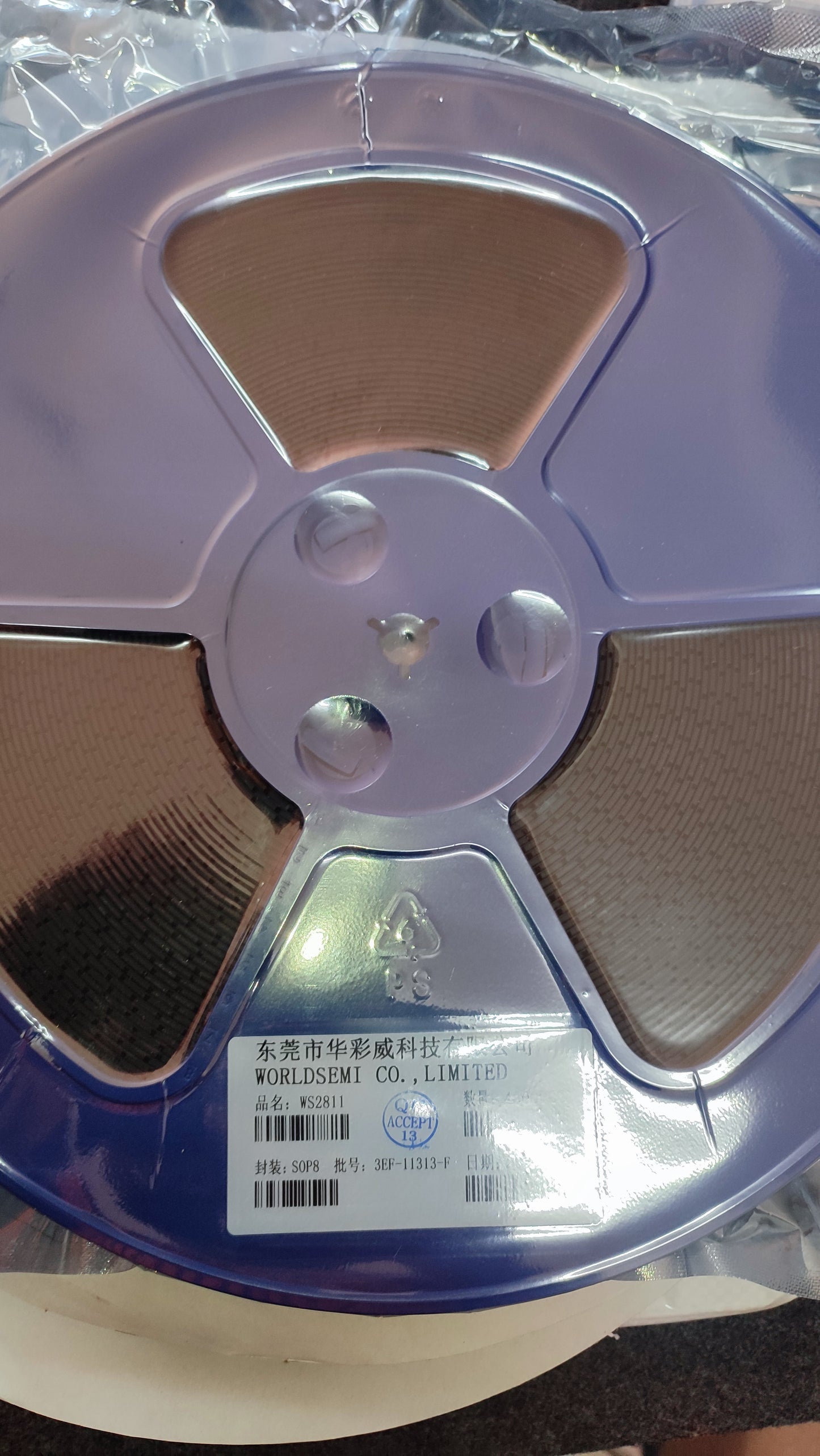 WS2811 SOIC8 WORLDSEMI LED Driver 20V 16.5mA ETA1146