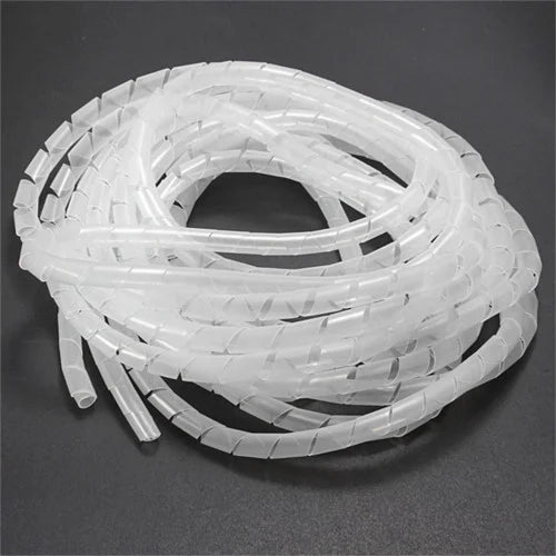 9mm Spiral Sleeve Clear 1ROLL ( 25M) ETF2051