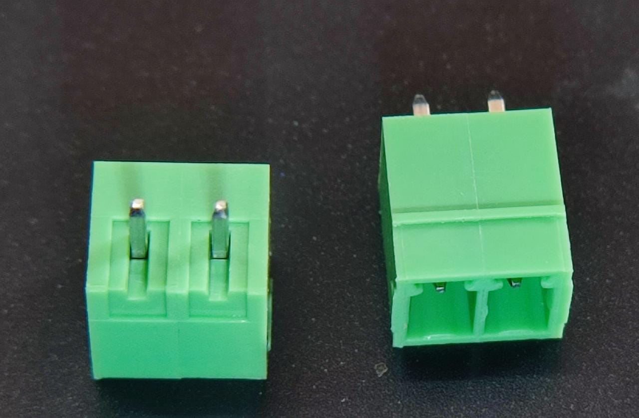 2500 series 2pin 3.81mm pitch Straight male Terminal Connector 2P ET7801