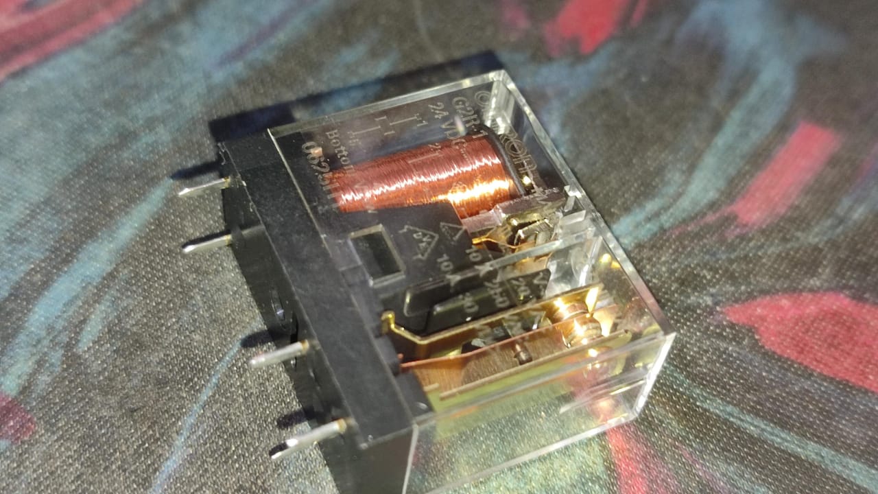 G2R-1-DC24 OMRON 24V 10A SPDT Relay 28.8x12.7mm ETD11296