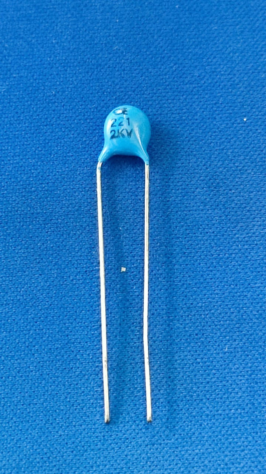 221 2KV 220pF ceramic disc Film capacitor 20% cedicom ETD10978