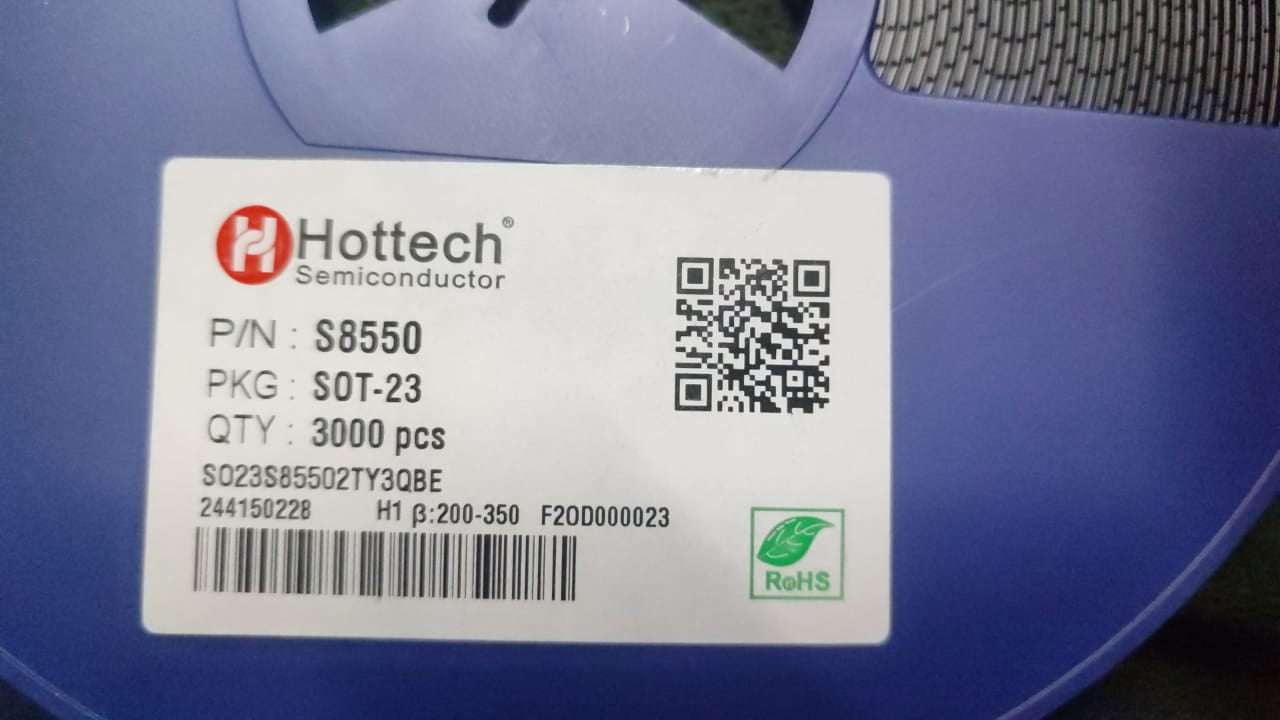 S8550 SOT23 2TY SMD Transistor PNP 8550 ETA1012