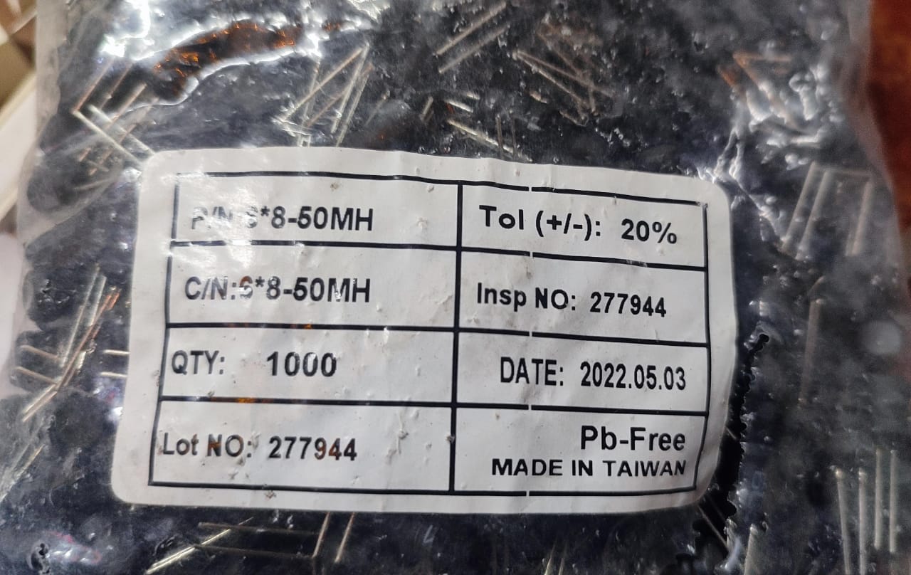 50MH 6x8mm DIP Inductors ETD11217