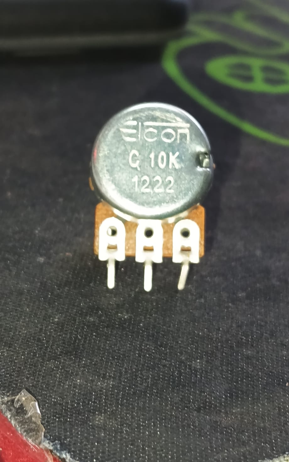 C10K OHM potentiometer ELCON POT WITH D METAL shaft C 10k ETH6842