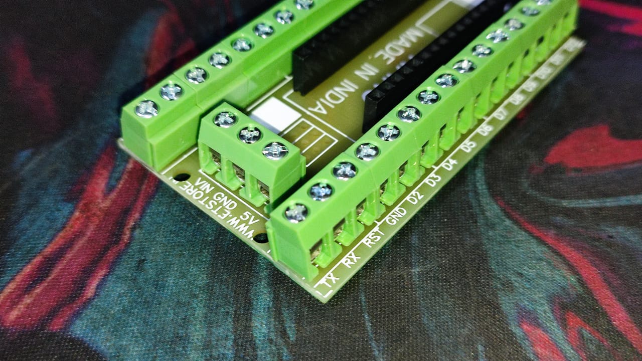 Nano I/O Shield terminal block Connector BREAK OUT ET5093