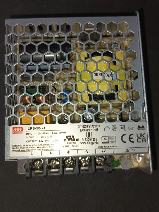 LRS-50-24 MEAN WELL 24V 50W AC DC Converters SMPS ETD11207