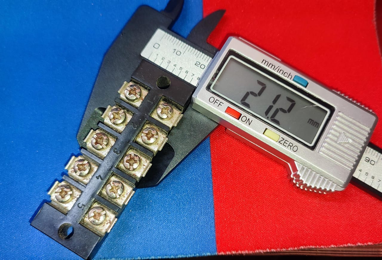 SE521 5 Way Terminal Block Connector Open Type 15A ET8114