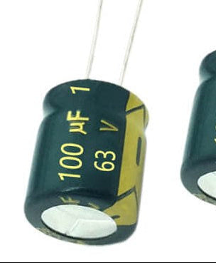 100uF 63V JWCO Electrolytic Capacitor 105C 8x12mm ETD11403