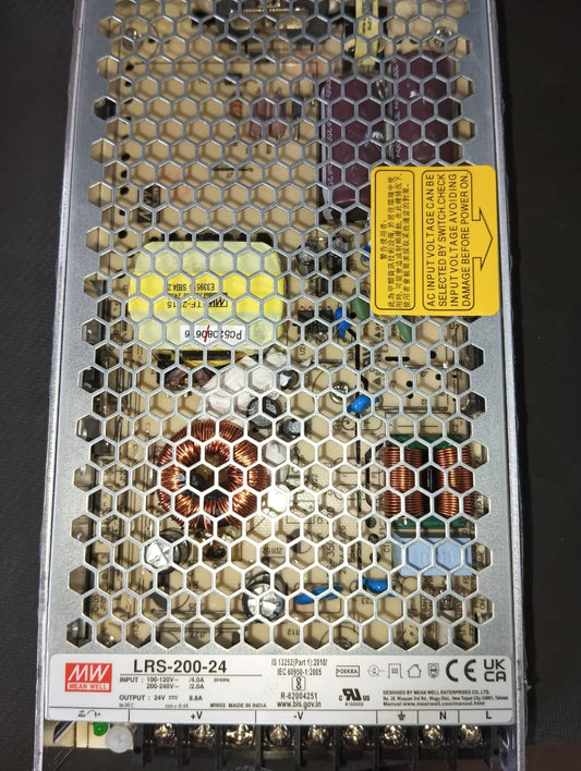 LRS-200-24 MEAN WELL 24V 200W AC DC Converters SMPS ETD11210