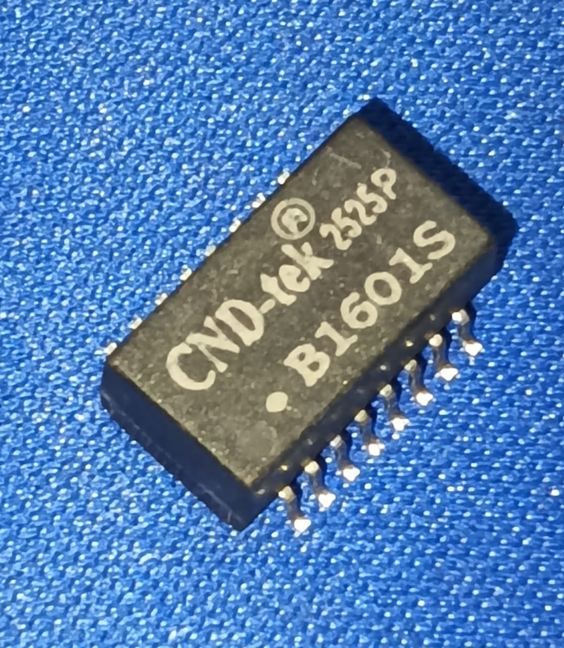 B1601S SMD-16P,12.7x7mm CND-tek 1.5kV Single port 1:1 100M Pulse Transformers ETD11455