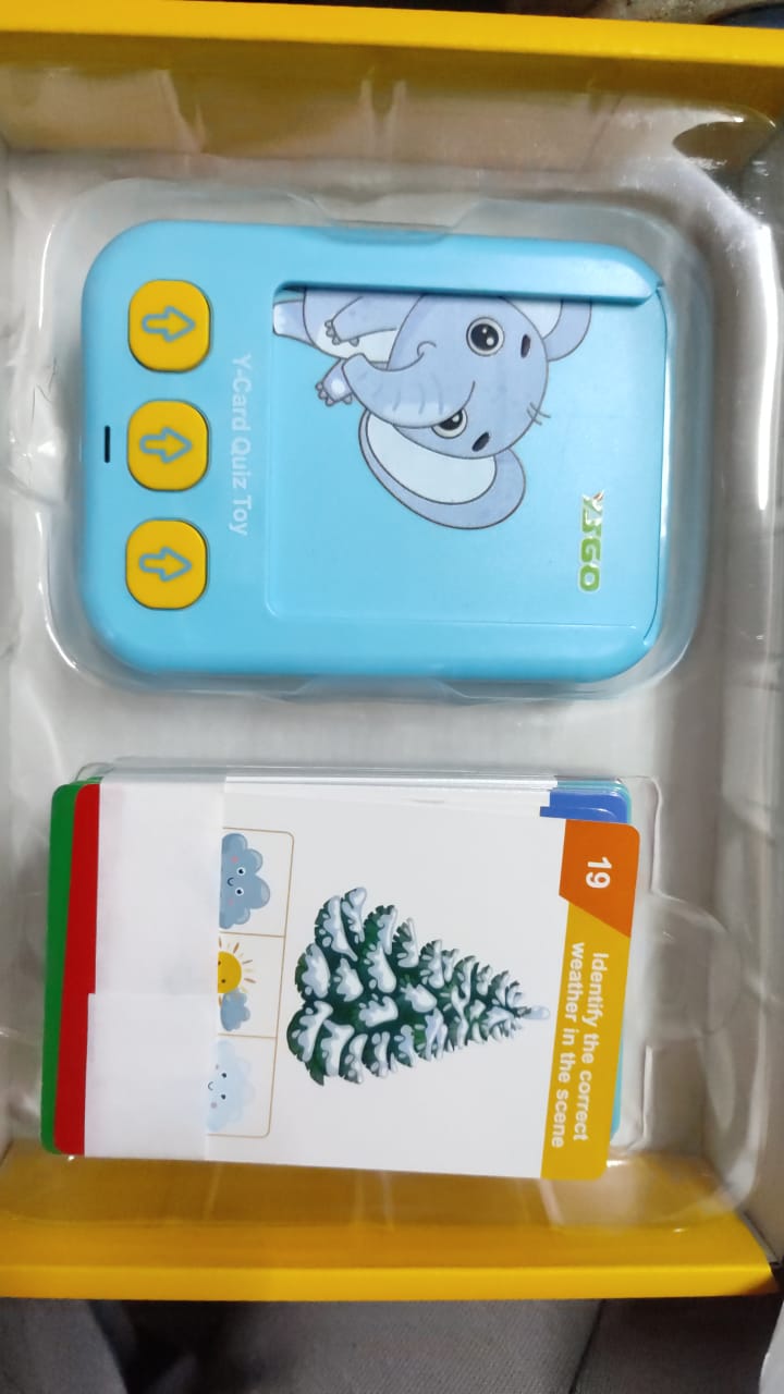 Y - CARD QUIZ LEARINNG TOY STEM KIT ETD11272